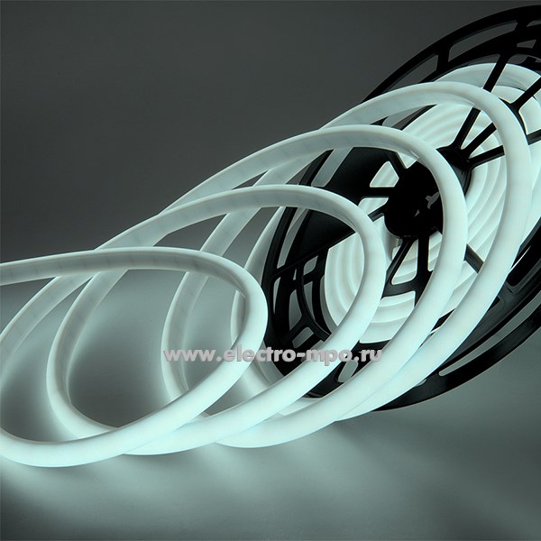 С11. Лента светод. 502172 GLS-2835-180-14.4-24-IP68-NTS-6500К 72Вт 24В Неон гибкий для сауны 5м (General