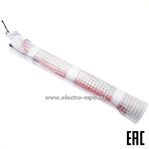 П9086. Нагревательный мат 51-0503-2 REXANT Classic S=1,5 м2, 0.5х3м, 225Вт, 150Вт/кв.м (Rexant)