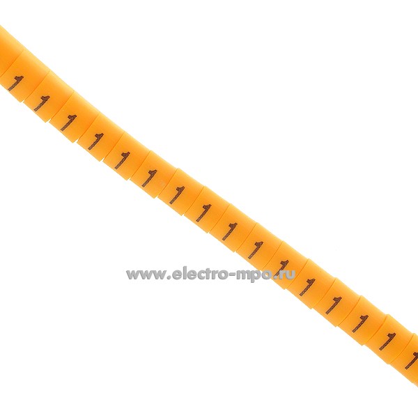 М5565. Маркер EC-3 символ "1" 5,2-10,0 мм2 (Электромонтаж)