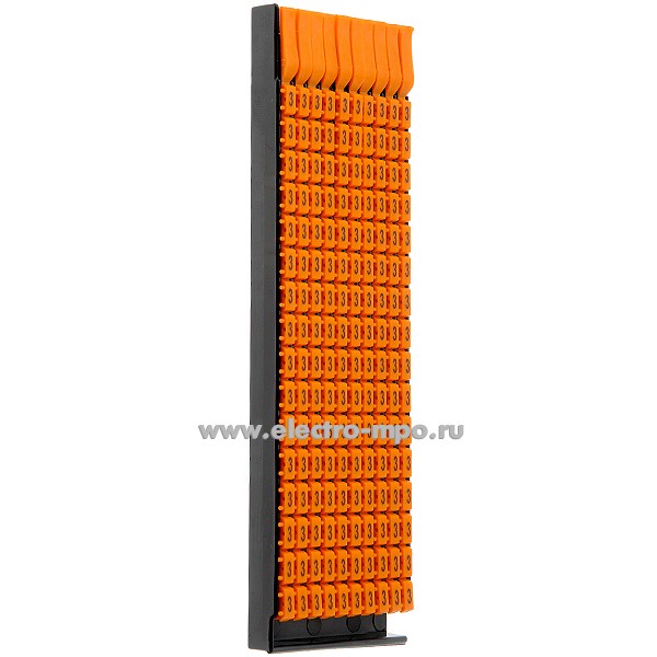 М3721. Маркер MARK3 MKF3S3 символ "3" 4-6 мм2 (ДКС)