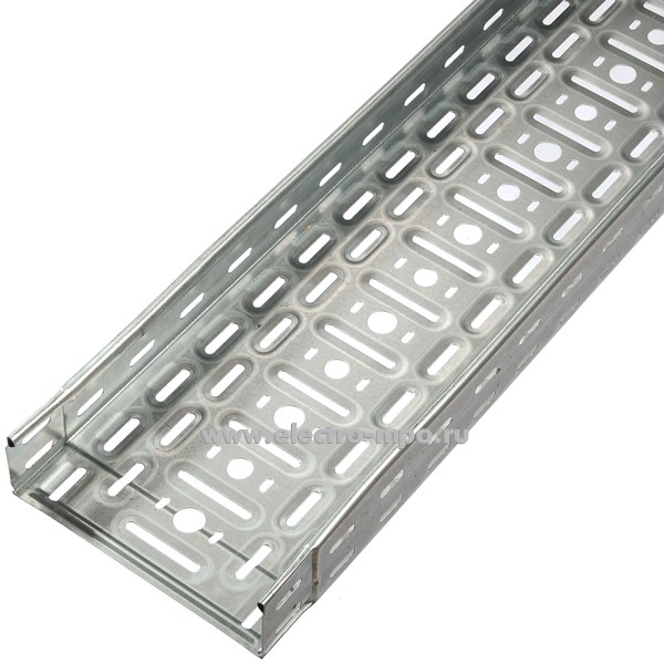 М76. Лоток KBSI60.300.060 (60х300х0,60мм) L=3000 перфорированный телескопический (Vergokan)