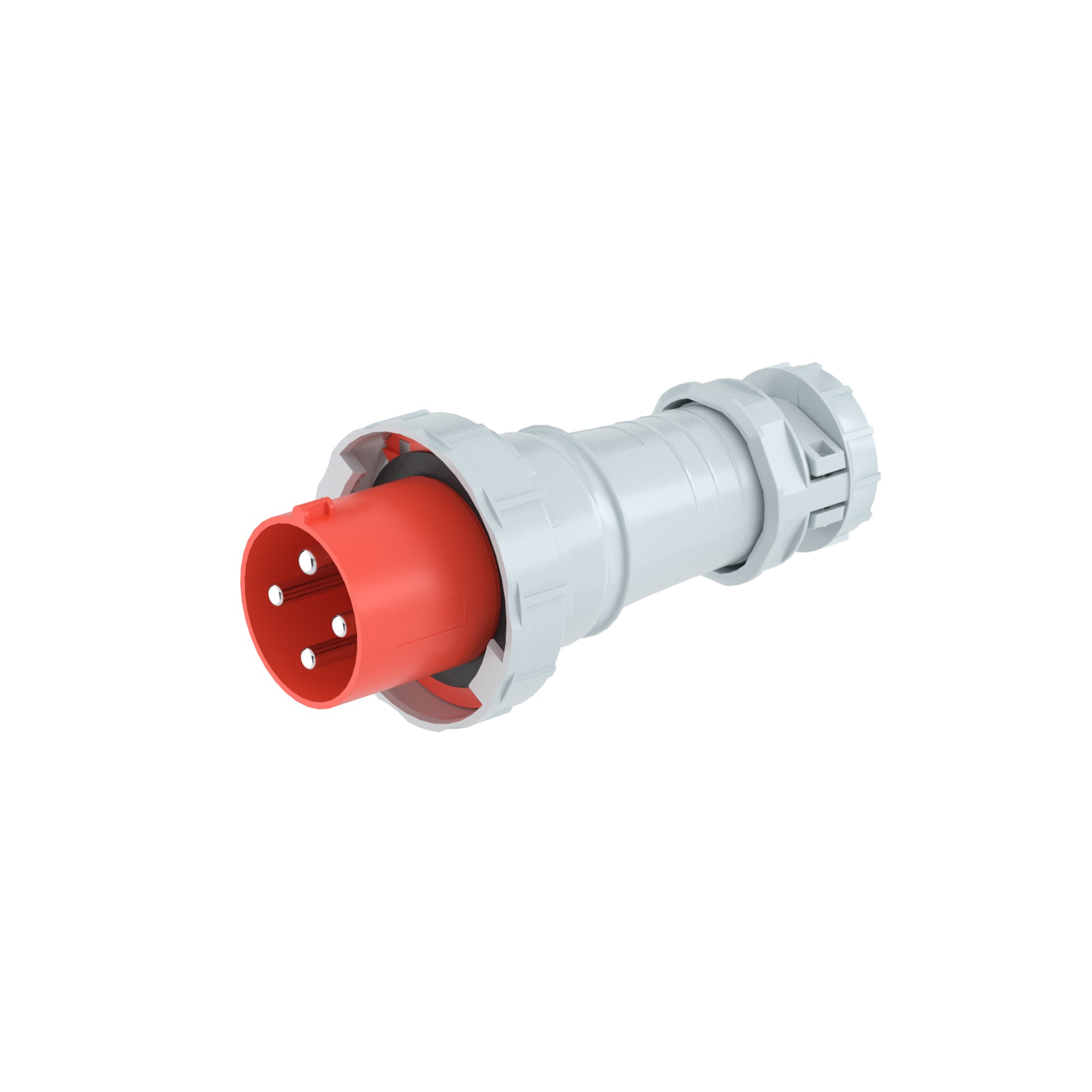 Р57. Вилка DIS2186336 кабельная CP IP67 63A 3P+E 400В (ДКС)