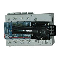 54824.А4824 Выключатель-разъединитель 22515 Vistop 63А 4 полюса рукоятка спереди на DIN-рейку (Legrand)