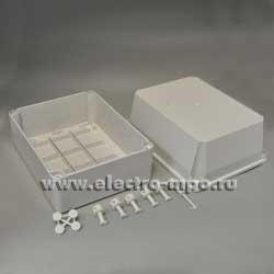 К0141. Коробка 1SL0862A00 распаечная пластиковая без сальников 231х181х160мм IP55 серая (ABB)