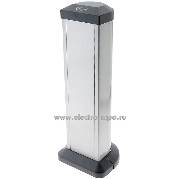 Д4820. Мини-колонна 70135 односторонняя алюминиевая 388х86х100мм без суппортов (Экопласт)