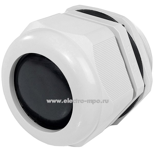 Т23. Сальник 88166 PG 63 (42-50 мм) пластиковый серый (Fortisflex)