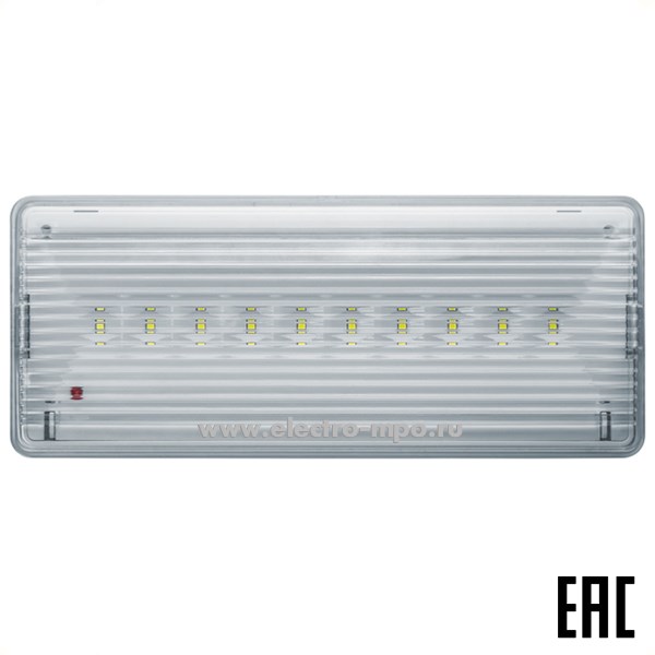 С20. Светильник 14215 NEF-08 3Вт 150Лм аварийный, включение аварийное IP54 (Navigator)