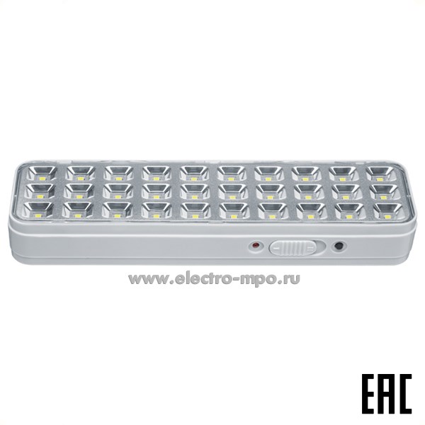 С20. Светильник 14334 NEF-09 2Вт 130Лм аварийный, включение комбинированное IP40 (Navigator)