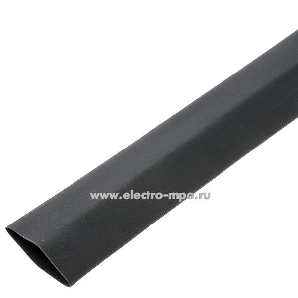 62981. Т2981 Трубка DCGNT-R024NE 2,4/1,2мм термоусаживаемая чёрная (Contact Italia, Италия)