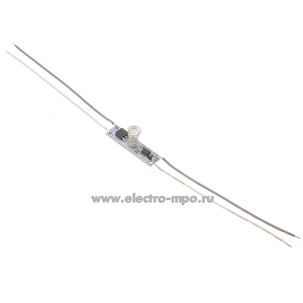 С21. Выключатель сенсорный 511714 GLS-SENSOR-60-12-TD-12-IP20 60/120Вт в профиль h-12мм для ленты 12/24В