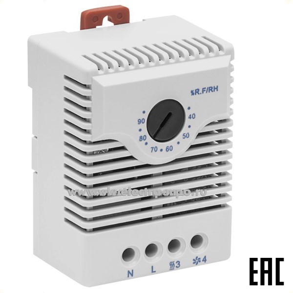 Б3633. Гигростат MPH - HF06 25333116 диапазон установки 35-95% отн. влаж. воз. 250В АС IP20 (MEGE Cool)