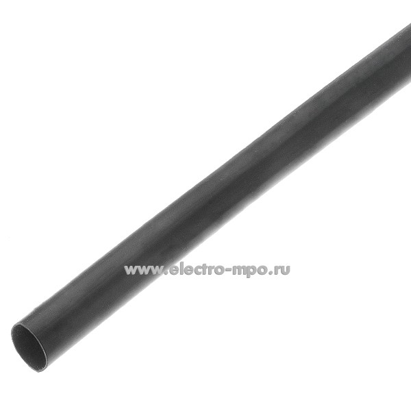 Т3013. Трубка 84886 ТТ-200-19.1/9.5 термоусаживаемая черная L=1.22м (КВТ)