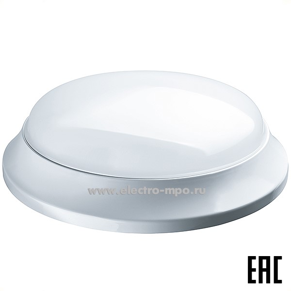 С03. Светильник 95845 NBL-P-24-6.5K-WH-LED 24Вт 2710Лм 6500К настенно-потолочный IP65 (Navigator)