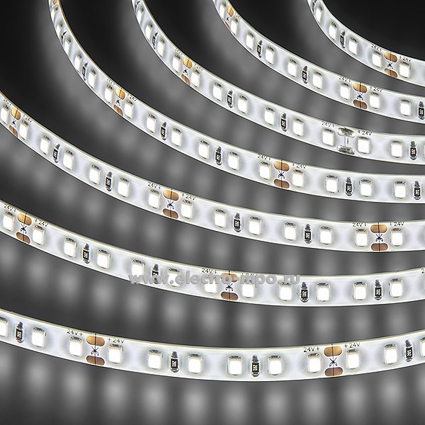 С15. Лента светодиодная 95302 NLS-2835W120 5м 24В пост.тока 48Вт 4000K 600Led IP65 (Navigator)