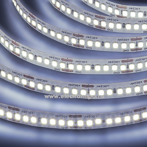 С15. Лента светодиодная 95299 NLS-2835СW240 5м 24В пост.тока 90Вт 6000K 1190Led IP20 (Navigator)