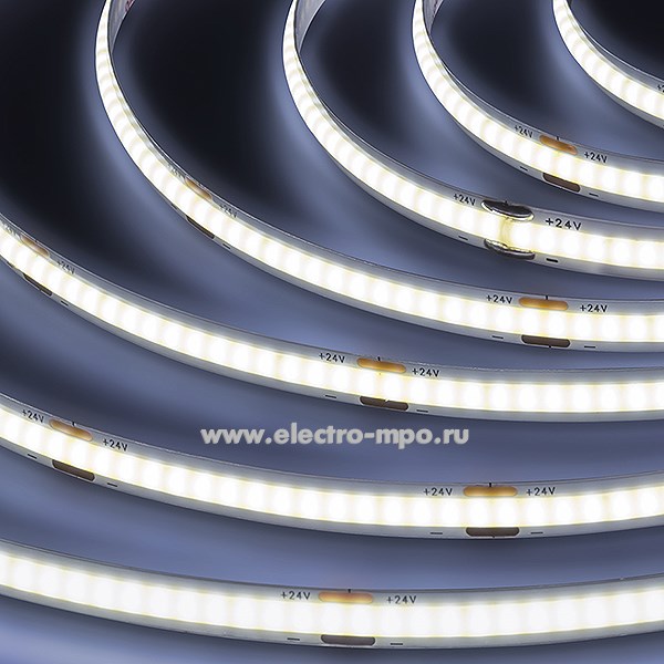 С15. Лента светодиодная 95315 NLS-COBCW320 5м 24В пост.тока 60Вт 6000K 1600Led IP20 (Navigator)