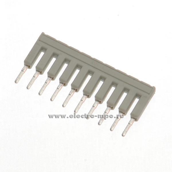 Б7584. Блок перемычек TopJob 2001-410 10 полюсов 18А для пружинных клемм 1,5мм2 (Wago)