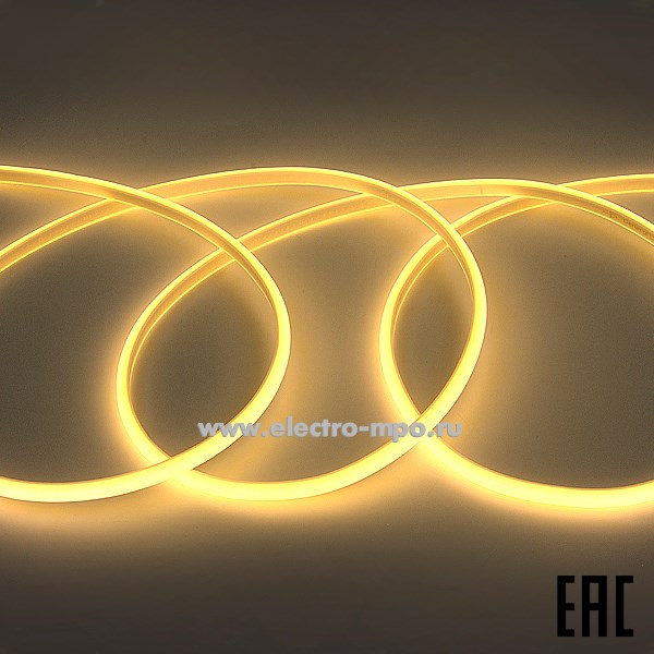 С09. Лента светод. 504022 GLS-COB-288-10-220-IP67-NW-NL-3000К 7х10мм Неон COB 220В IP67 (General)