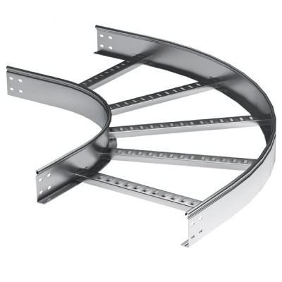 М82. Угол LC8340KHDZ горизонтальный 90 градусов 80х400 R-300 с крепежом, гор. цинк (ДКС) М82. Угол LC8340KHDZ горизонтальный 90 градусов 80х400 R-300 с крепежом, гор. цинк (ДКС)