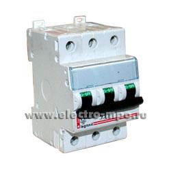 42561.А2561 Автоматический выключатель DX 03447 /3Р/ C6А  6,0 кА (Legrand)