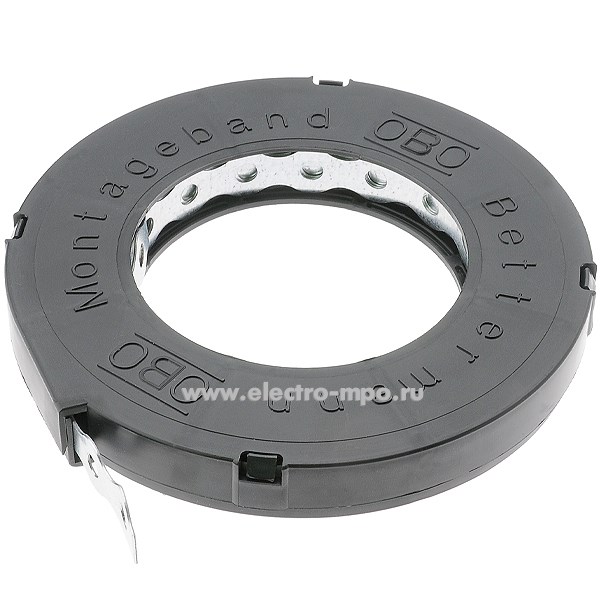 Г7513. Лента 1475177 перфорированная "волна" 17х1мм в рулоне 10м оцинкованная (OBO Bettermann)