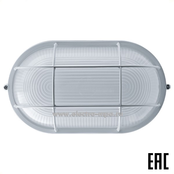 С32. Светильник 94805 NBL-O2-100-E27/WH 100Вт E27 настенно-потолочный с решеткой белый IP54 (Navigator)