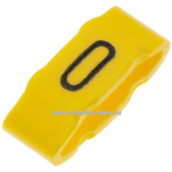 М35. Маркер PA-20004SV40.0 символ "0" 2,5-16 мм2 (Partex)