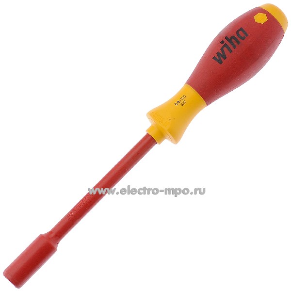 70385.И0385 Отвертка 322 Electric 00859 ключ торцевой 8х125мм до 1000В (Wiha Германия)