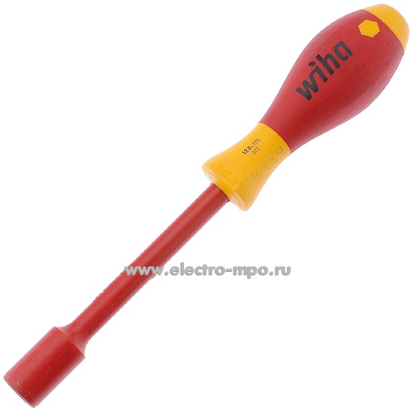 70389.И0389 Отвертка 322 Electric 00863 ключ торцевой 12х125мм до 1000В (Wiha Германия)