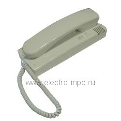 Н6360. Трубка ТКП-12D для многоабонентного цифрового аудиодомофона белая (Метаком Брянск)