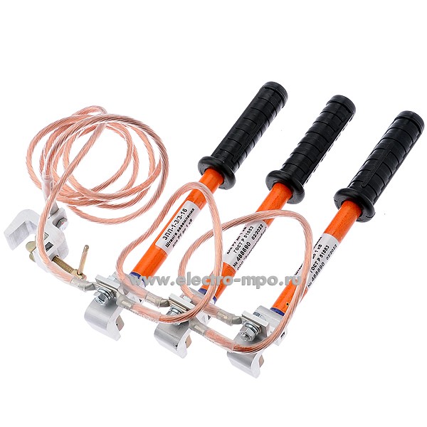 Заземление ЗПП-1 3/3-16 переносное для распределительных устройств до ...