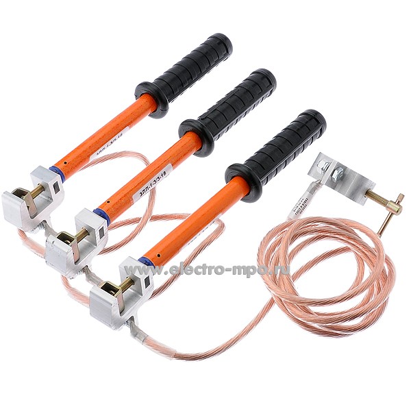 Заземление ЗПП-1 3/3-16 переносное для распределительных устройств до ...