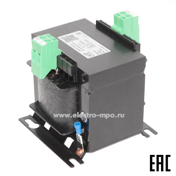 Б43. Трансформатор понижающ, однофаз MT 0,16 380/220, мощ 160ВА, вход напряж 380В, выход напряж 220В