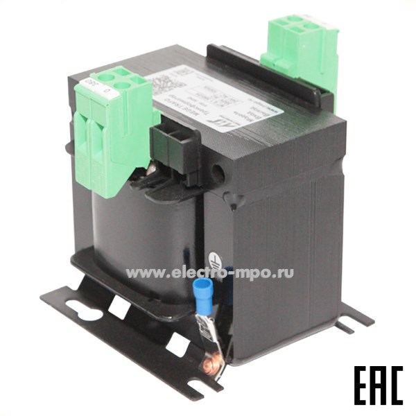 Б43. Трансформатор понижающий, однофазный MT 0,1 220/24, мощ 100ВА, вход напряж 220В, выход напряж 24В