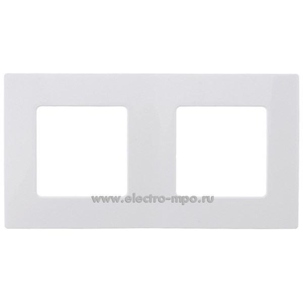 Р0886. Рамка 2 Мастер ЮЛИГ.735212.372 универсальная белая (Светоприбор Минск)