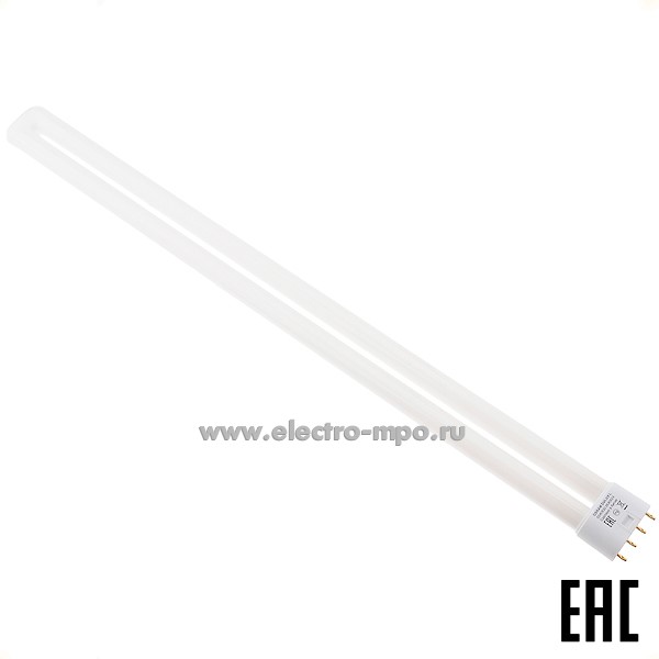 Л3442. Лампа 55Вт 25621/98917 DULUX L 55W/830 2G11 4320Лм 3000К компакт. люм. энергосберегающая (OSRAM)