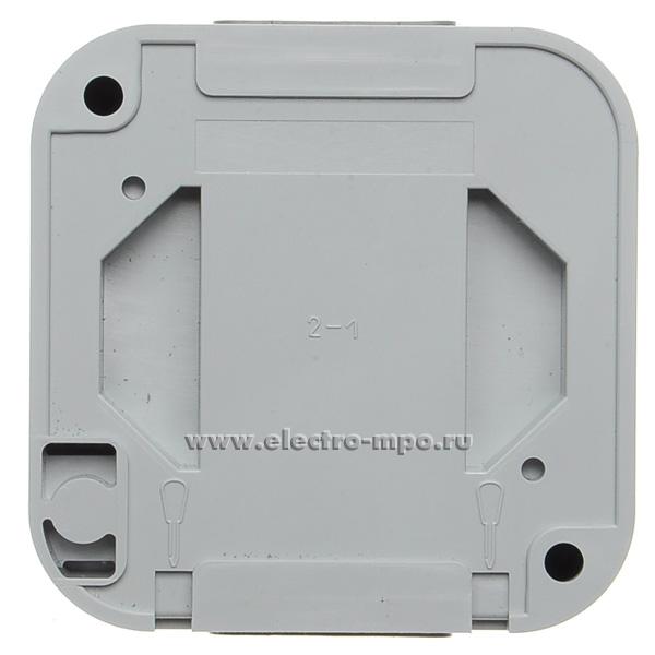 Розетка Пралеска Аква РА16-297(ОЗ) \"евр\" влагозащищенная с крышкой IP54 ...