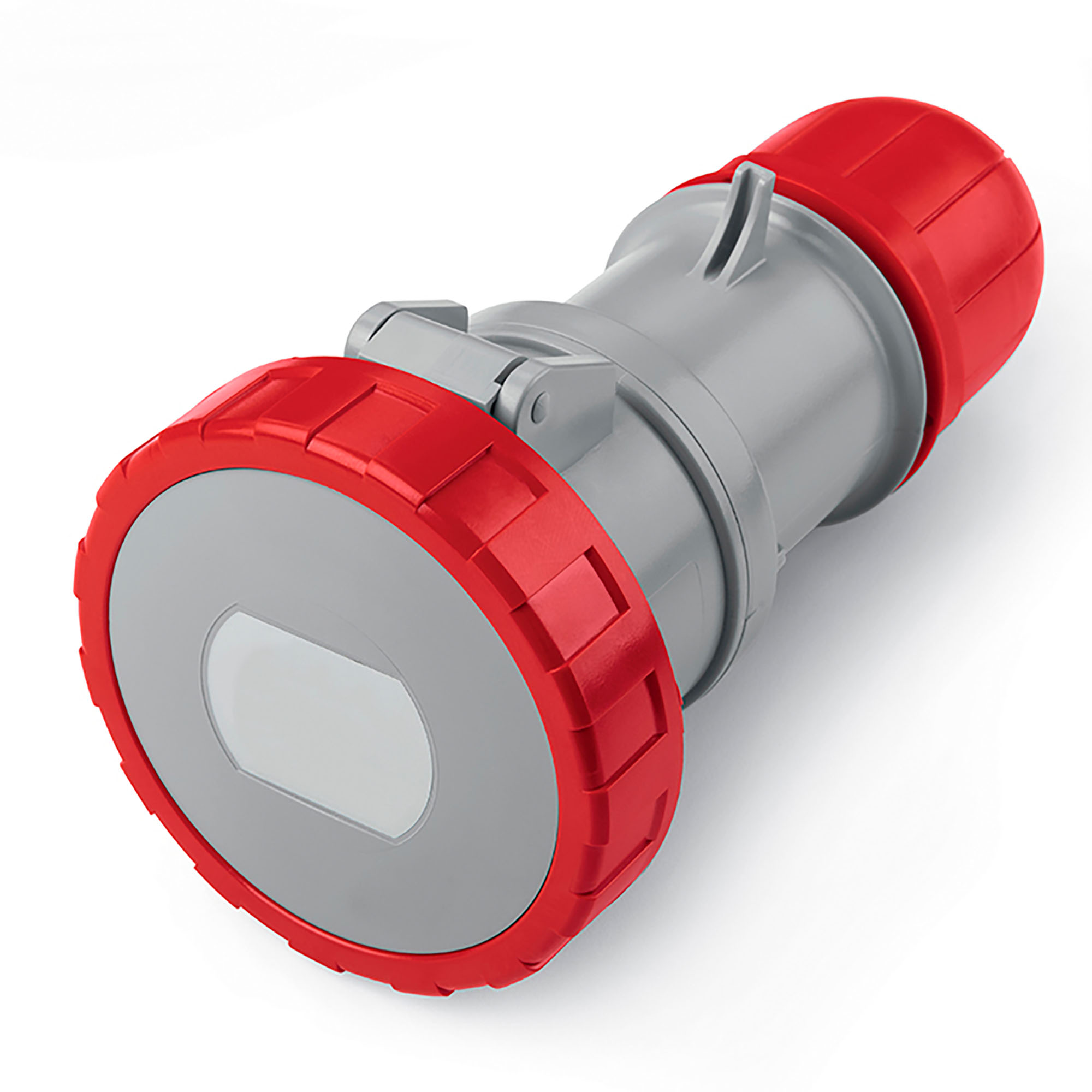 Р57. Розетка DIS3183246F кабельная с безвинтовыми клеммами IP67 32A 3P+E 400В (ДКС)