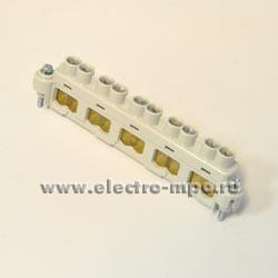 К4994. Клеммник 84001001 винтовой 5 клемм 10,0кв.мм для коробок ABOX100 (Spelsberg Германия)