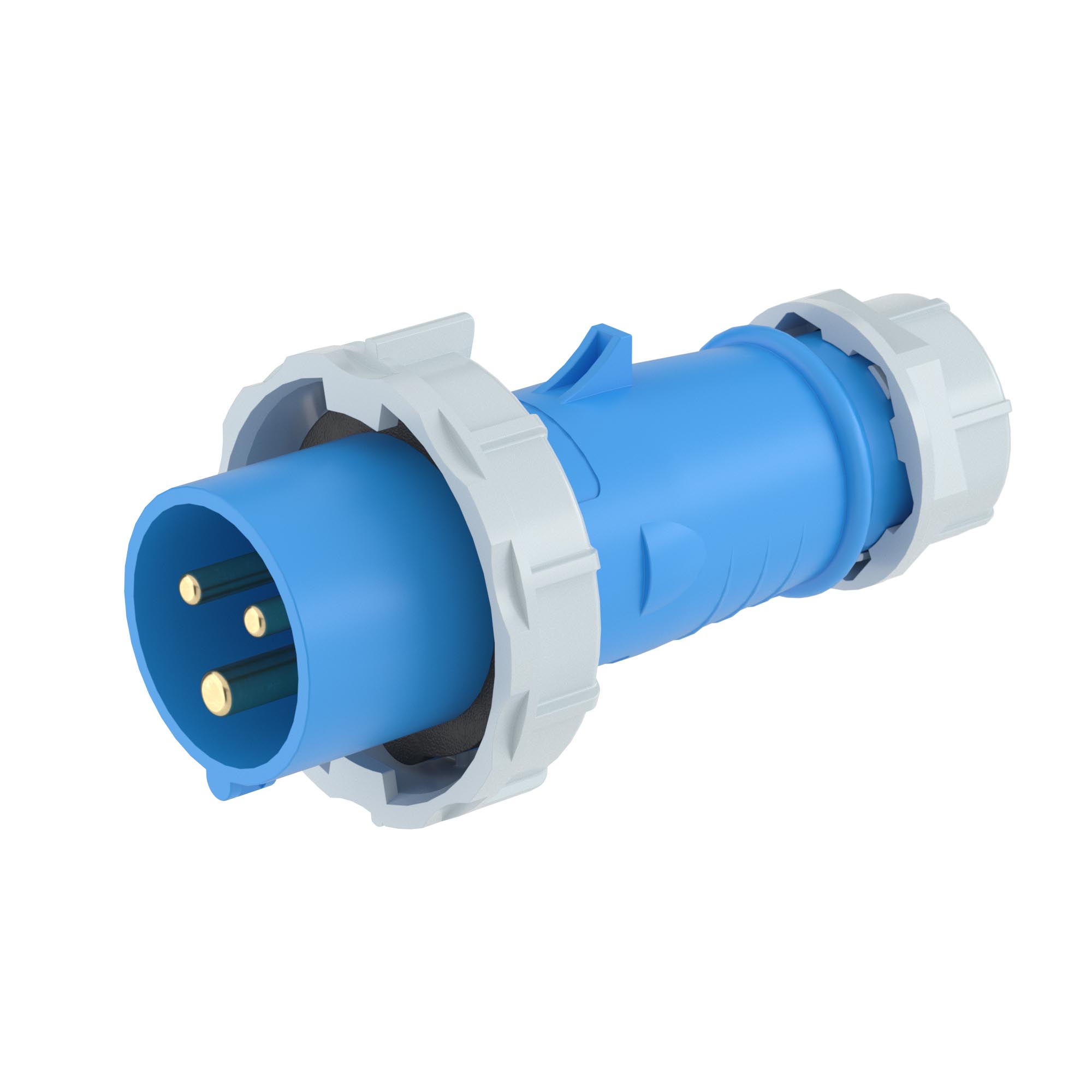 Р57. Вилка DIS2181633 кабельная CP IP67 16A 2P+E 230В (ДКС)