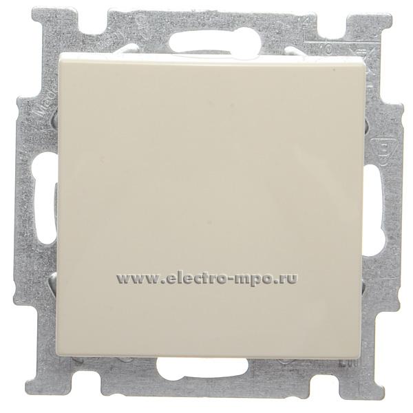 Ю8734. Механизм Basic 55 2006/7UC-92-507 2CKA001012A2152 переключателя 1 кл. перекрестный с/п слоновая кос