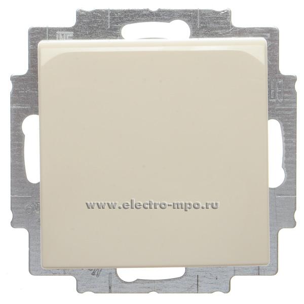 Ю8738. Механизм Basic 55 20ЕUK-92-507 2CKA002018A0351 розетки "евр" с крышкой IP20 с/п слоновая кость (ABB