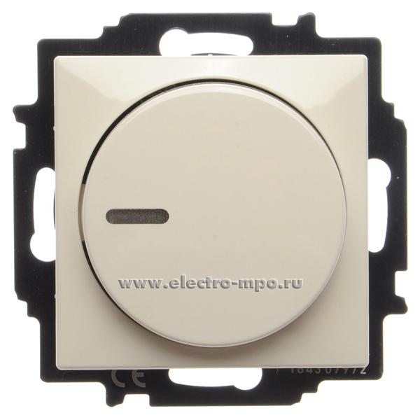 Ю8747. Механизм Basic 55 2251UCGL-92-507 2CKA006515A0843 светорегулятора 400Вт с перекл. с/п слоновая кост