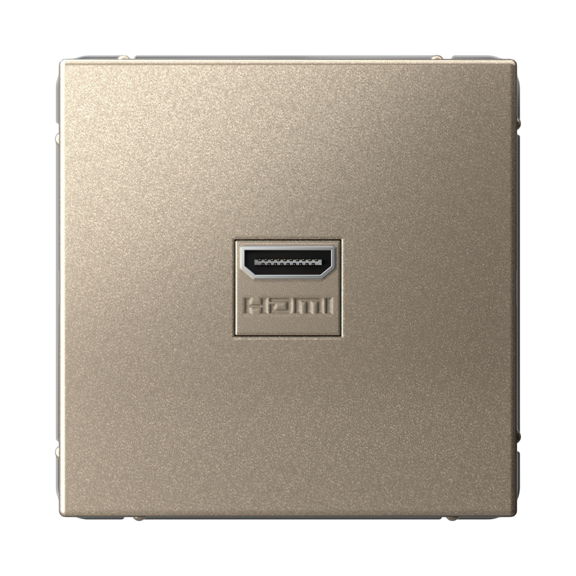 Р3130. Механизм ArtGallery GAL000580 розетки аудио/видео тип HDMI с/п шампань (Systeme Electric)