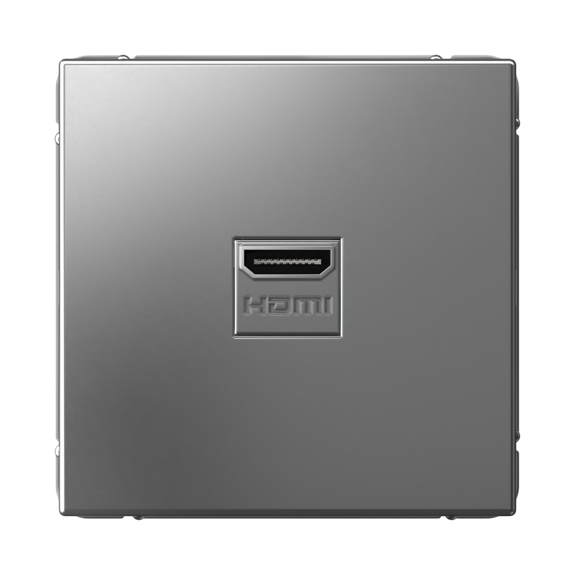 Р3330. Механизм ArtGallery GAL000980 розетки аудио/видео тип HDMI с/п сталь (Systeme Electric)