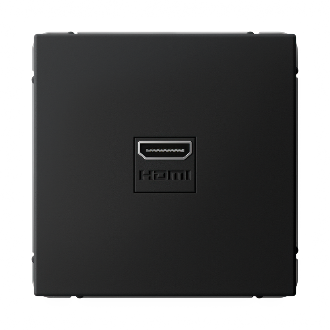 Р3230. Механизм ArtGallery GAL001080 розетки аудио/видео тип HDMI с/п карбон (Systeme Electric)