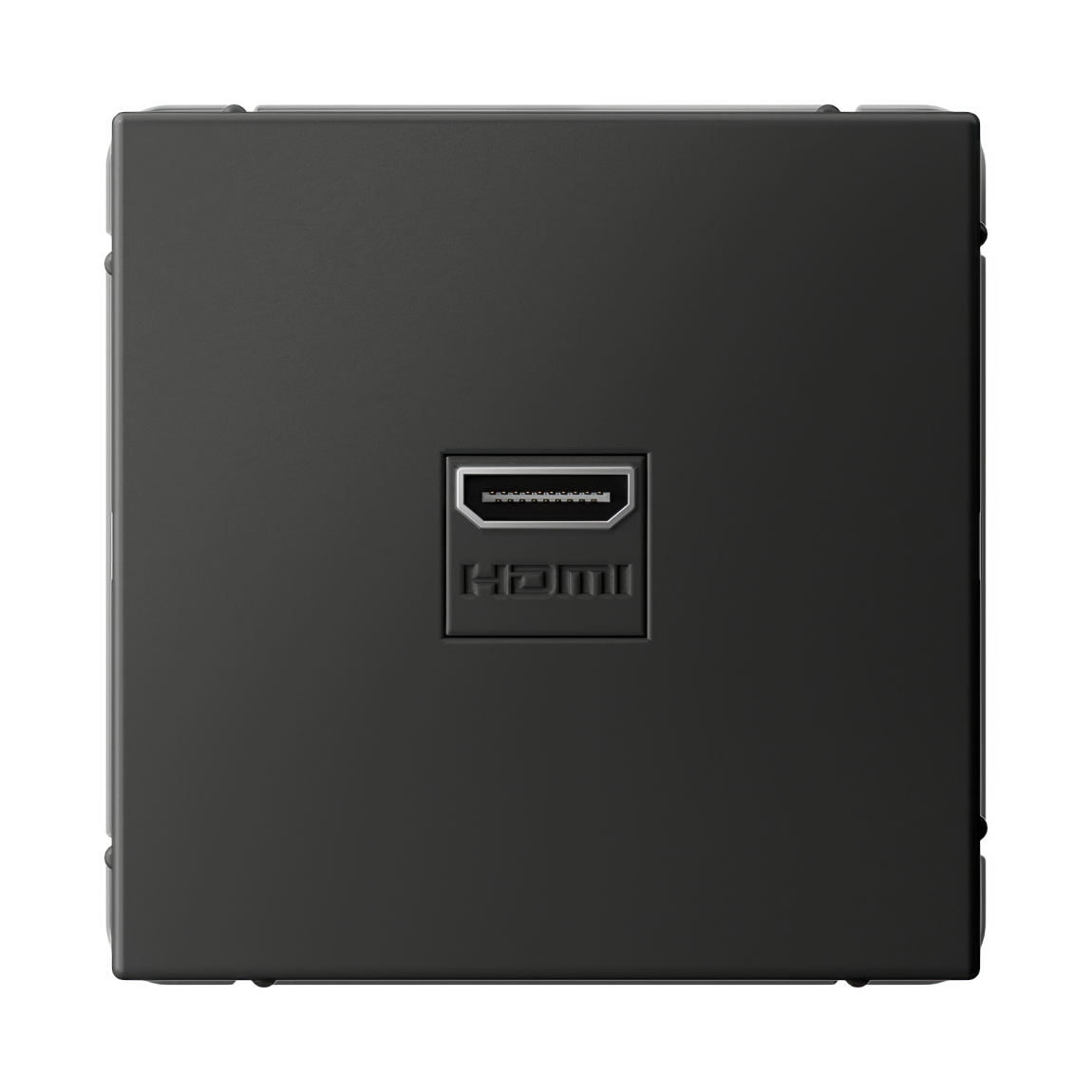 Р3180. Механизм ArtGallery GAL001480 розетки аудио/видео тип HDMI с/п базальт (Systeme Electric)