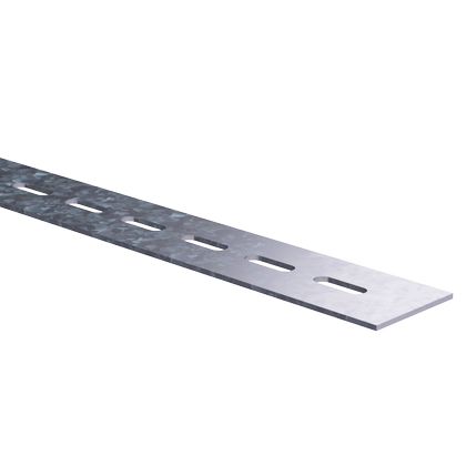 М24. Полоса BMA1512HDZ перфорированная 50x1000 мм, 2,5 мм горячеоцинкованная (ДКС)