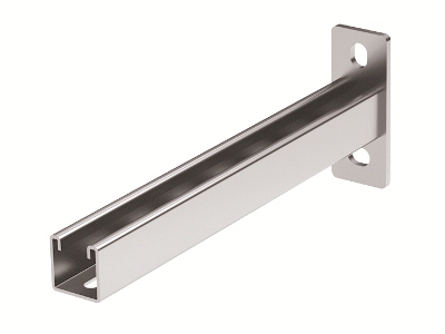 М24. Консоль BBP4140ZL одиночная, 41х41, осн.400 мм, цинк-ламельная (ДКС)