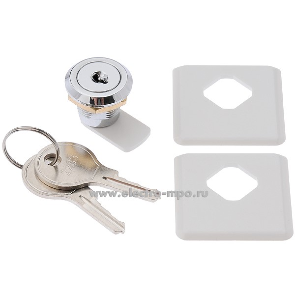 Е6432. Замок 1100205 ECG-L2K с 2-мя ключами для боксов ECG (ETI)